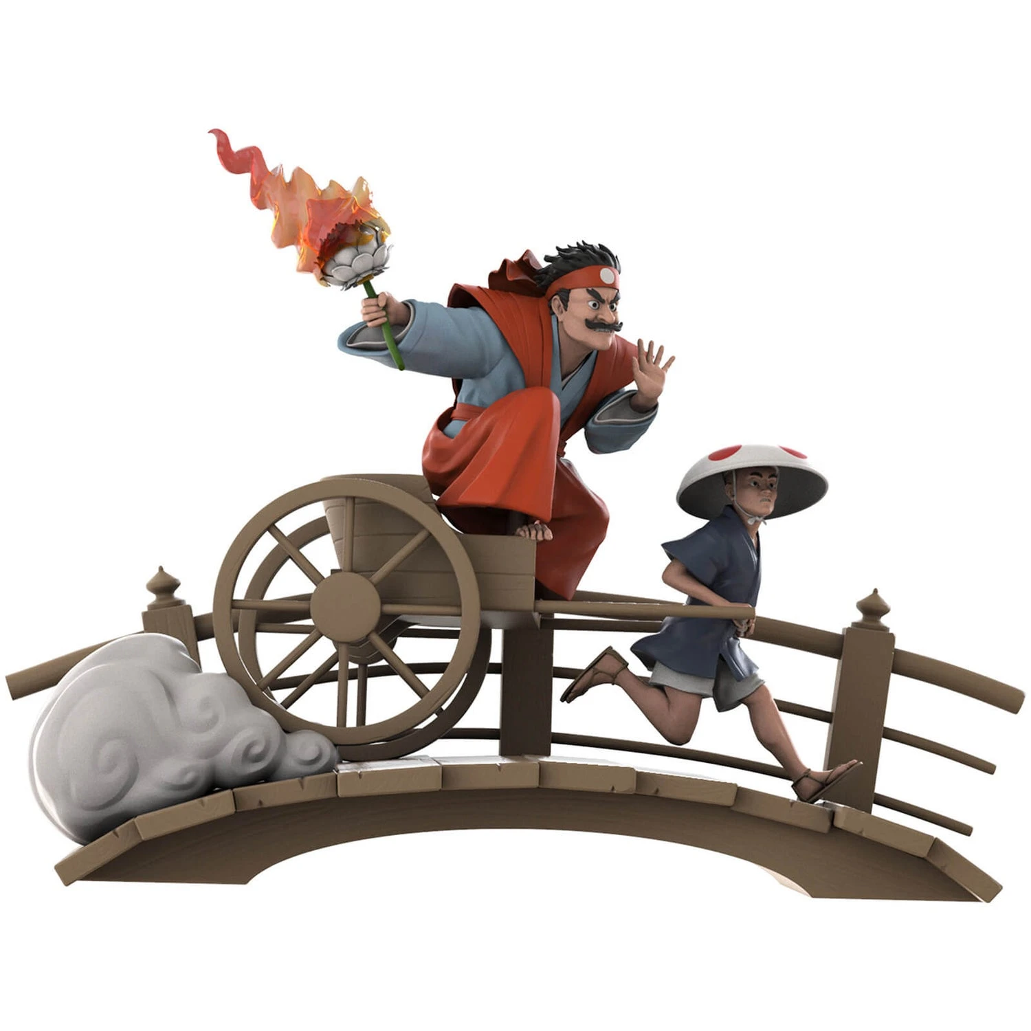 Ukiyo-E Rickshaw Kart: Mushroom Shogun By Jed Henry 10 Ukiyo-E Rickshaw Kart: Mushroom Shogun By Jed Henry - Image 8